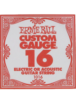 Buy Ernie Ball 016 Plain Electric / Acoustic Guitar String