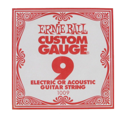 Buy Ernie Ball 009 Plain Electric / Acoustic Guitar String