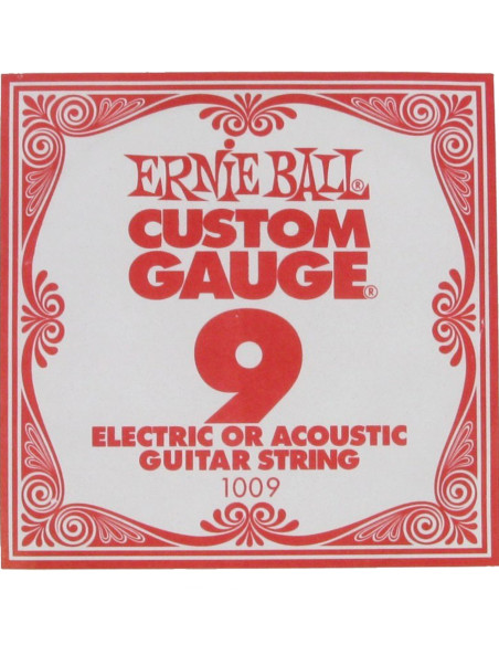 Buy Ernie Ball 009 Plain Electric / Acoustic Guitar String