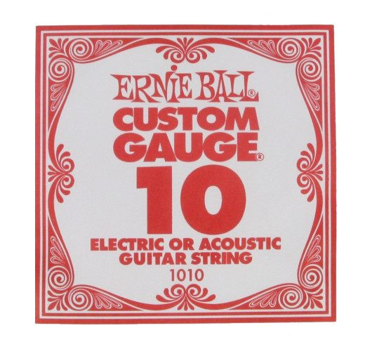 Buy Ernie Ball 0.10 Plain Electric / Acoustic Guitar String