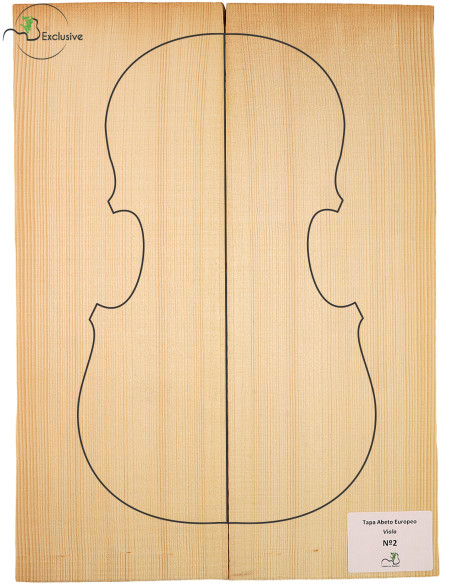 MB Exclusive European Spruce Viola Top Nº2 | Maderas Barber