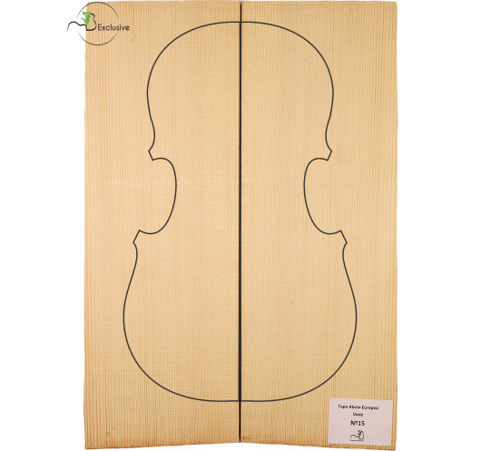 Tapa Abeto Europeo Viola MB Exclusive Nº15 | Maderas Barber
