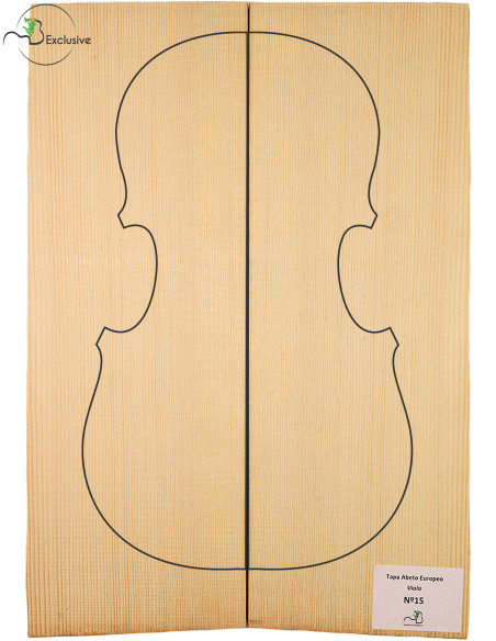 Table Viola Épicéa Européen MB Exclusive Nº15 | Maderas Barber