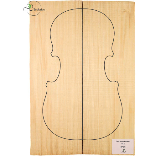 Table Viola Épicéa Européen MB Exclusive Nº16 | Maderas Barber