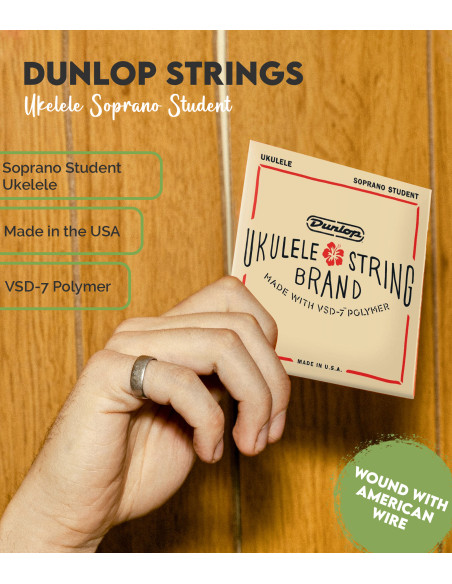 Comprar Juego Cuerdas Dunlop Ukelele Soprano Student