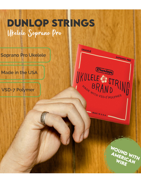 Comprar Juego Cuerdas Dunlop Ukelele Soprano Pro
