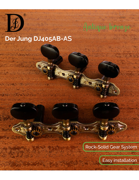 Der Jung DJ405AB-AS Machine Head | Maderas Barber