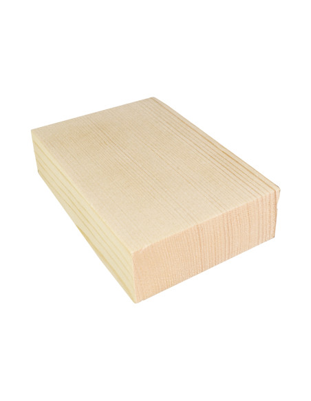 Piece for 2 Upper and Lower Violin/Viola Blocks European Spruce | Maderas Barber