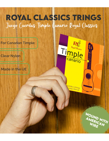 Jeu de Cordes Timple Canario Royal Classics