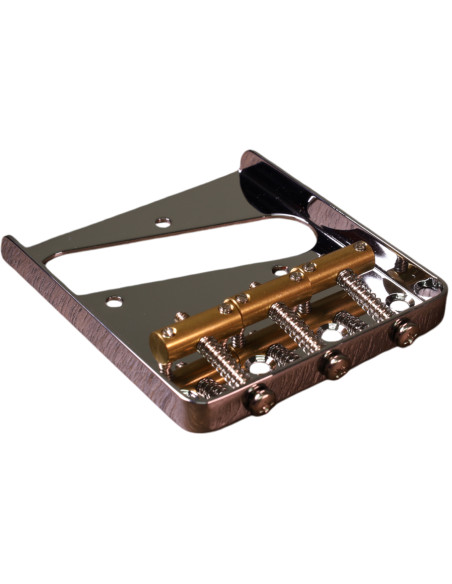 Telecaster Bridge Vintage Goldo  Chrome