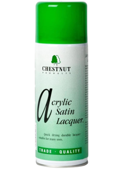 Laca acrílica Satinada en spray Chestnut