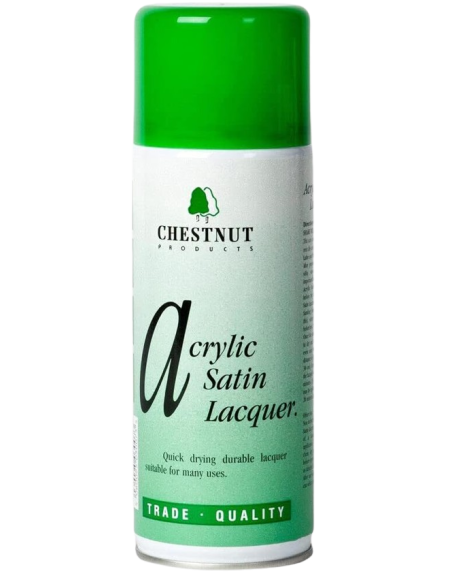 Laca acrílica Satinada en spray Chestnut