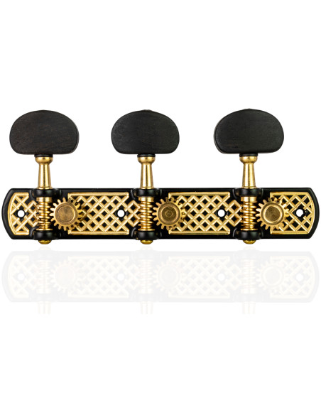 Mécanique Aparicio Guitare Classique ModèleToledo Noir-Bronze/Ébène | Maderas Barber