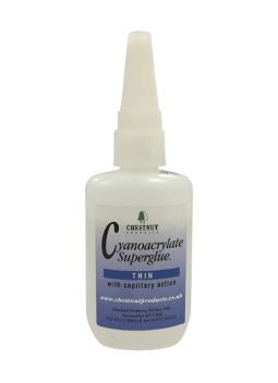 Cyanoacrylate viscosité faible Chestnut (50 g)