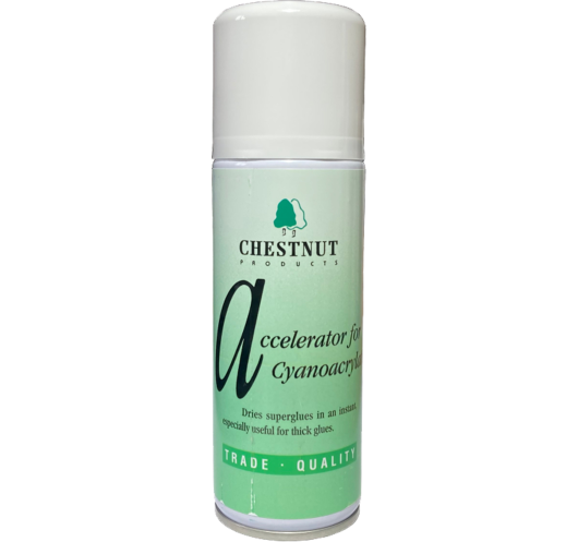 Chestnut Accelerator For Superglues (200ml) | Maderas Barber
