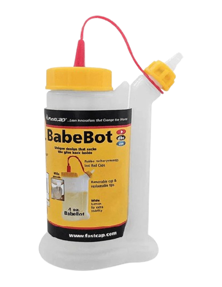 Glue Bottle Babebot 4 oz FastCap | Maderas Barber