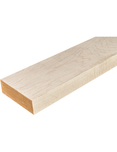 Manche Hard Maple Basse Électrique (850x105x30 mm) | Maderas Barber