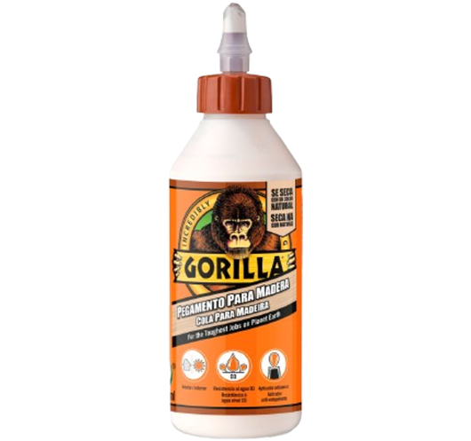 Colle Blanche à bois Gorilla 236ml | Maderas Barber