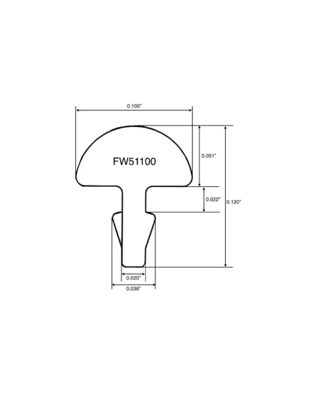 Jescar FW51100 Fret Roll 2,54 mm 450g | Maderas Barber
