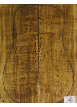 Juego Dorado Quilted Guitarra Acústica MB Exclusive Nº39 | Maderas Barber
