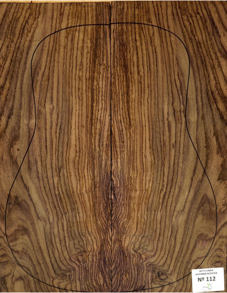 Jeu Palissandre des Indes Exotique nº112 Acoustique