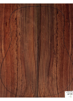Jeu Palissandre des Indes Exotique nº86 Acoustique