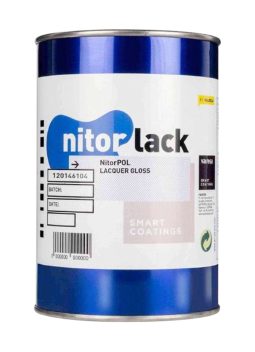 Laque Brillante NITORPOL (1l) +  Durcisseur PU 046 NITORLACK® (2x0,25l)