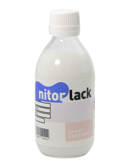Colorant à base d'eau Nitorlack modèle Nitoraqua couleur blanche