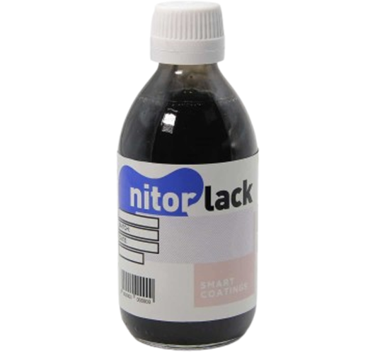 Nitorlack NitorAqua Stain Black | Maderas Barber