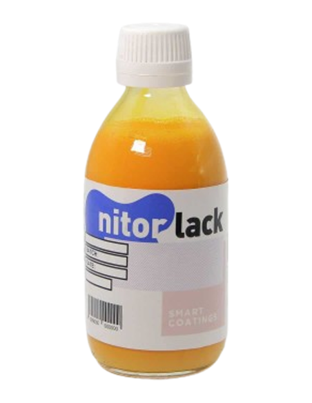 Colorant à base d'eau Nitorlack modèle Nitoraqua couleur jaune santana
