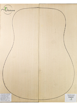Tapa Abeto Europeo Nº 000051 Guitarra Acústica MB Exclusive | Maderas Barber