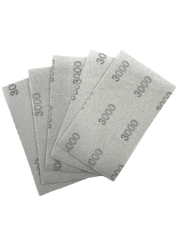 Flex Sandpaper 3000 Grit, Set of 5 | Maderas Barber