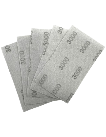 Flex Sandpaper 3000 Grit, Set of 5 | Maderas Barber