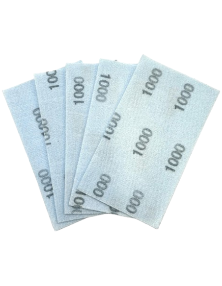 Flex Sandpaper 1000 Grit, Set of 5 | Maderas Barber