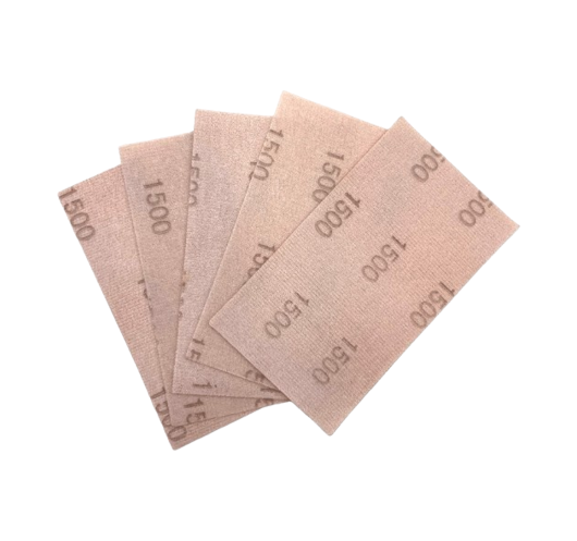 Flex Sandpaper 1500 Grit, Set of 5 | Maderas Barber