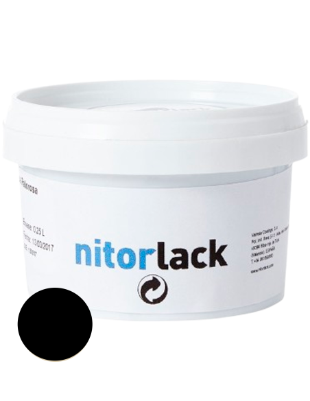 Grain Filler à l'Eau Noir NITORLACK® (250 ml)