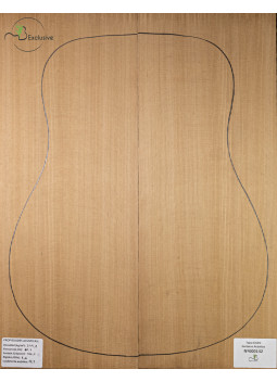 Table Cèdre Rouge Nº 000142 Guitare Acoustique MB Exclusive