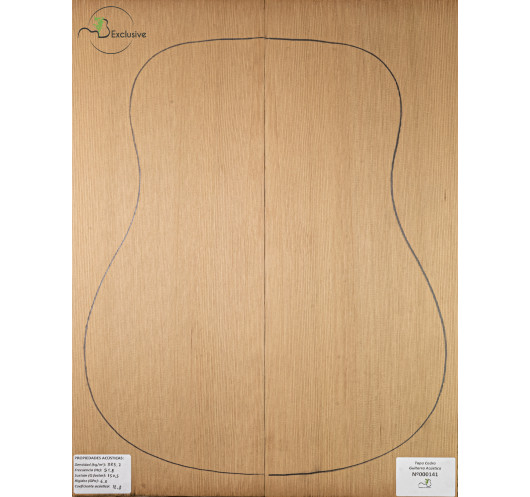 Table Cèdre Rouge Nº 000141 Guitare Acoustique MB Exclusive