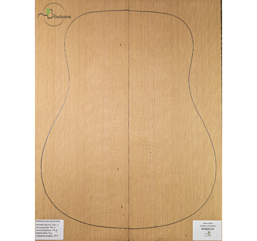 Table Cèdre Rouge Nº 000137 Guitare Acoustique MB Exclusive