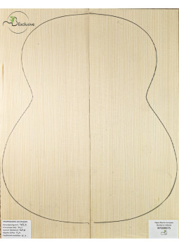 Table Épicéa Européen Nº 000075 Guitare Classique MB Exclusive