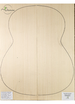 Tapa Abeto Europeo Nº 000074 Guitarra Clásica MB Exclusive | Maderas Barber