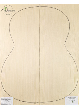 Tapa Abeto Europeo Nº 000066 Guitarra Clásica MB Exclusive | Maderas Barber