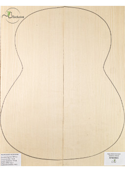 European Spruce Classical Guitar Top MB Exclusive Nº 000065