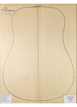 European Spruce Acoustic Guitar Top MB Exclusive Nº 000054