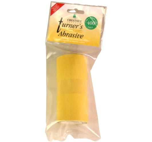 Velcro Sandpaper 400 grit - Woodturning, 1.5m Roll | Maderas Barber