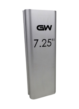 Bloc de ponçage en aluminium rayon 7,25"