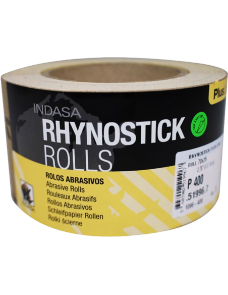 Rouleau Papier Abrasif Adhésif Rhynostick grain 400