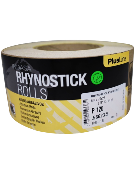 Rouleau Papier Abrasif Adhésif Rhynostick grain 120