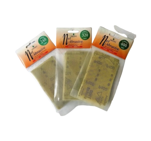 Jeu de 6 feuilles type Abranet Chestnut (70x125mm)