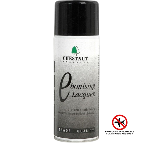 Laca acrílica en spray "Ebonising" Chestnut
